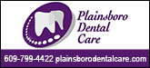 Plainsboro Dental Care Sponsorship Banner